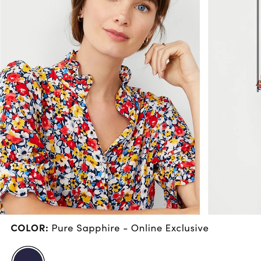 Brand new floral blouse